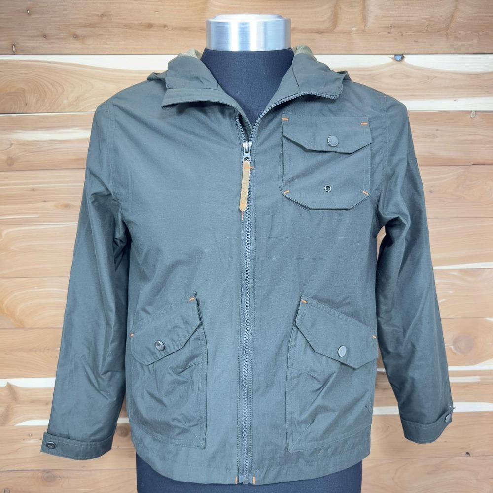 Hawke & Co. Boys' Kids Hooded Jacket Full Zip Pockets Olive Green Size‎ 10/12